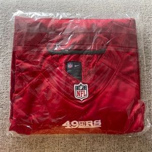 Unopened brand new Garrapolo 49er jersey